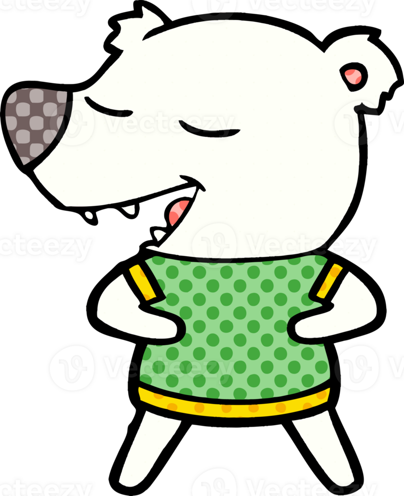 polar bear cartoon png