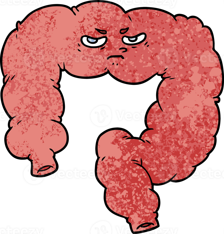 cartoon angry colon png