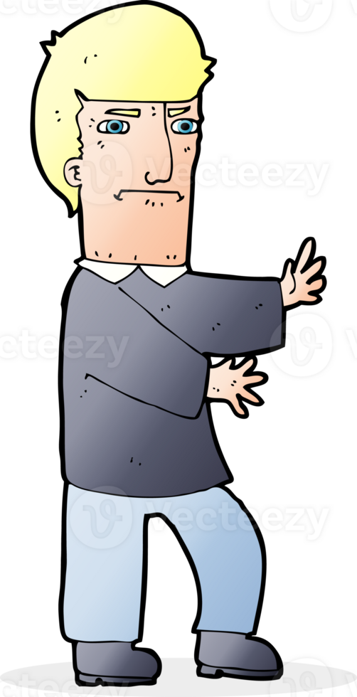 cartoon grumpy man png