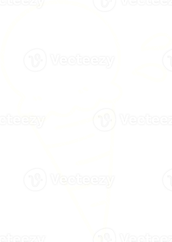Ice Cream Chalk Drawing png