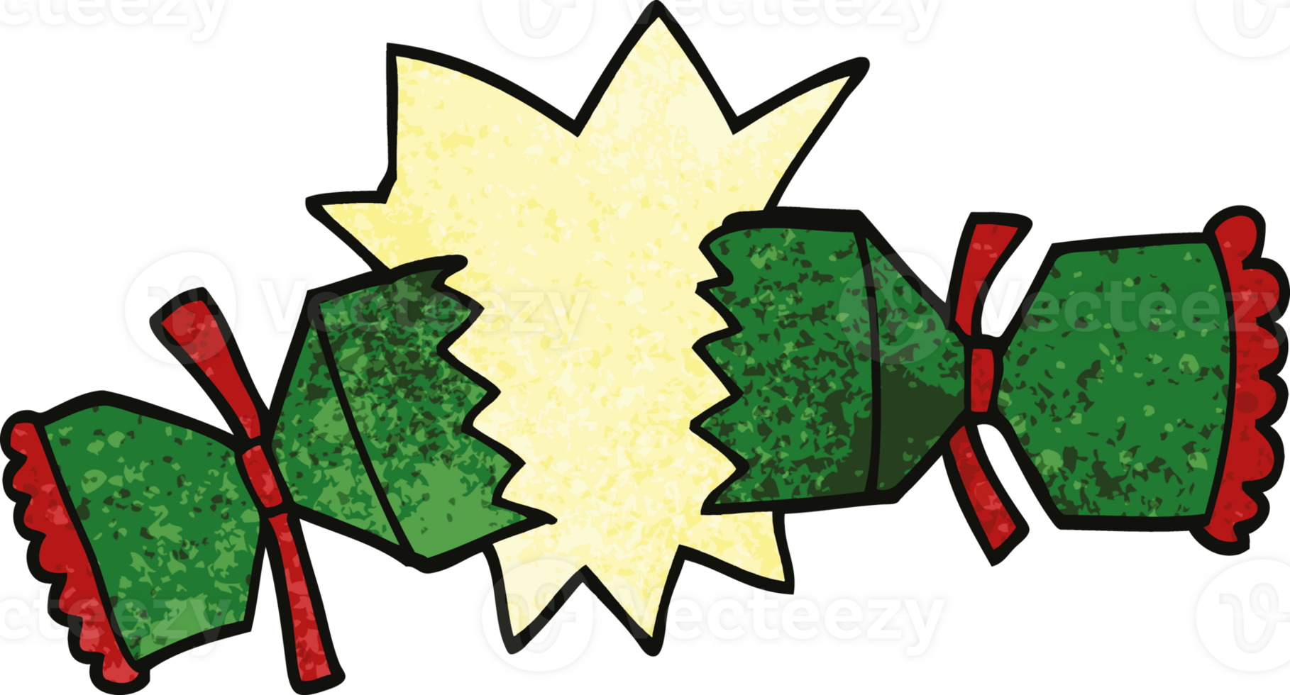 cartoon doodle exploding cracker png