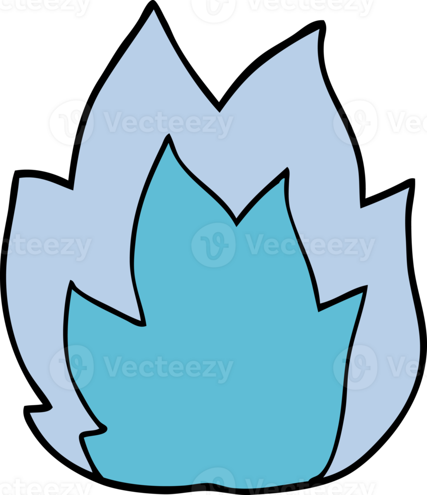 cartoon doodle explosion flame png