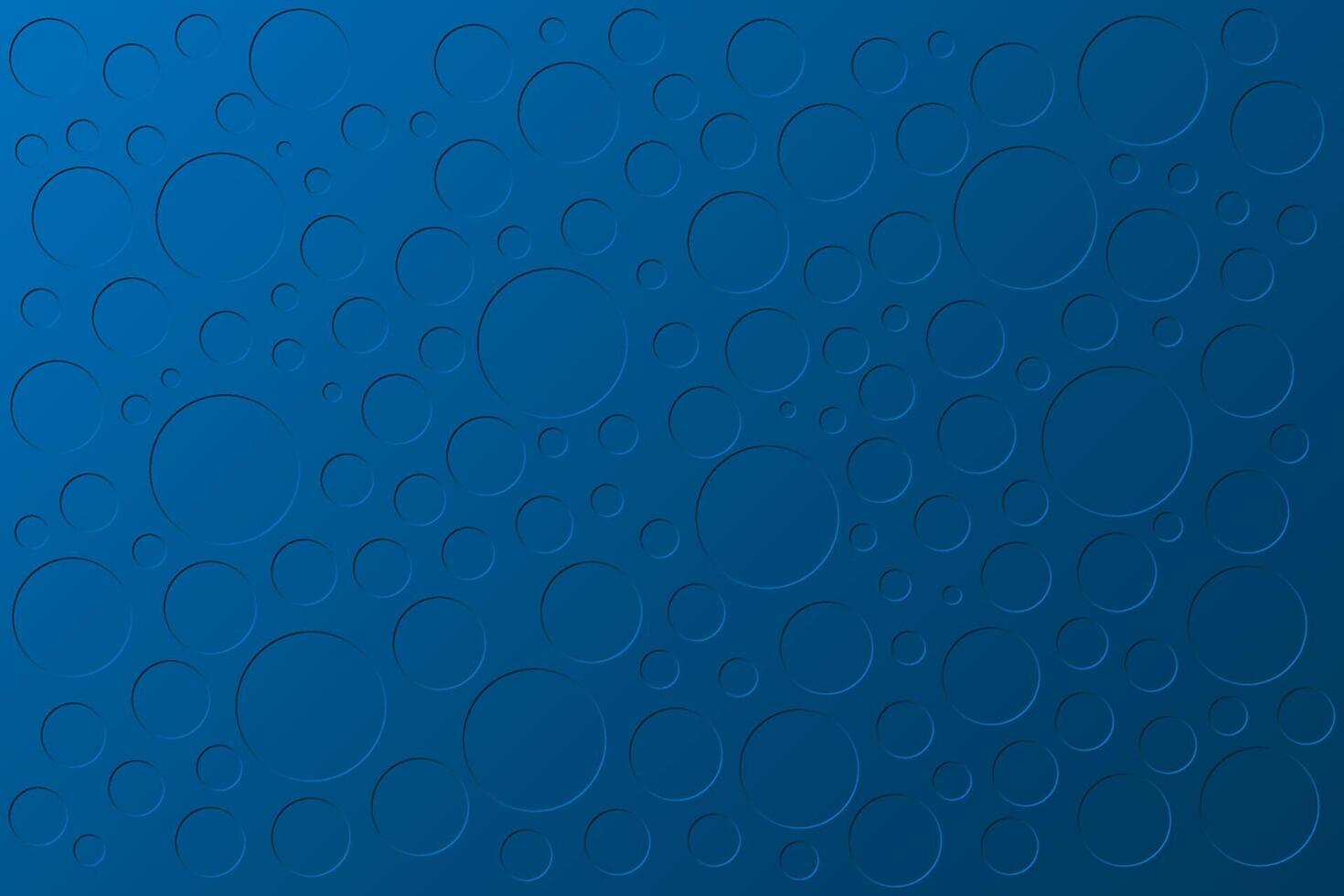 Blue abstract perforated background, blue circles, illustration vector
