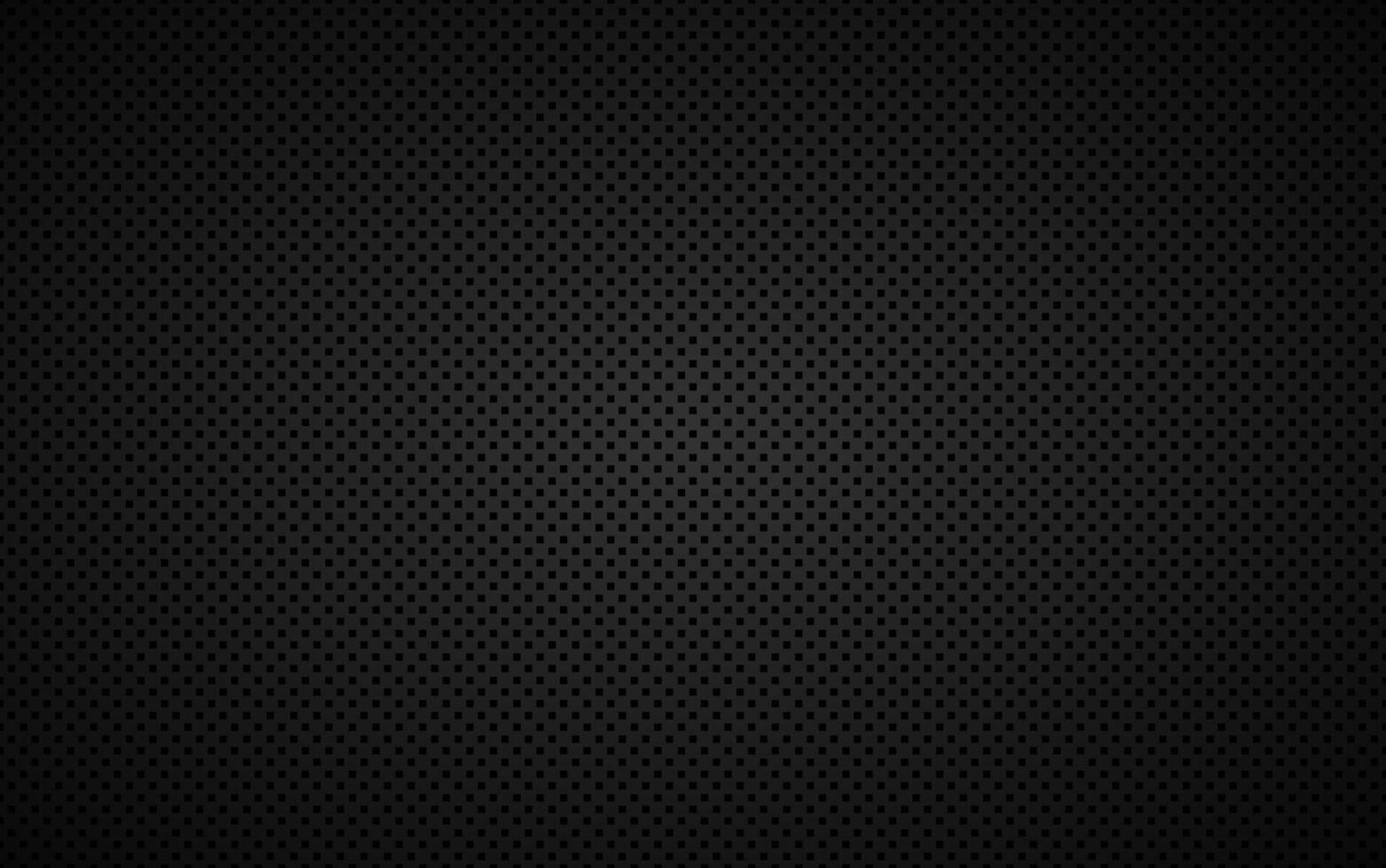 Geometric perforated square background, abstract black metallic square background, carbon kevlar texture, simple illustration vector