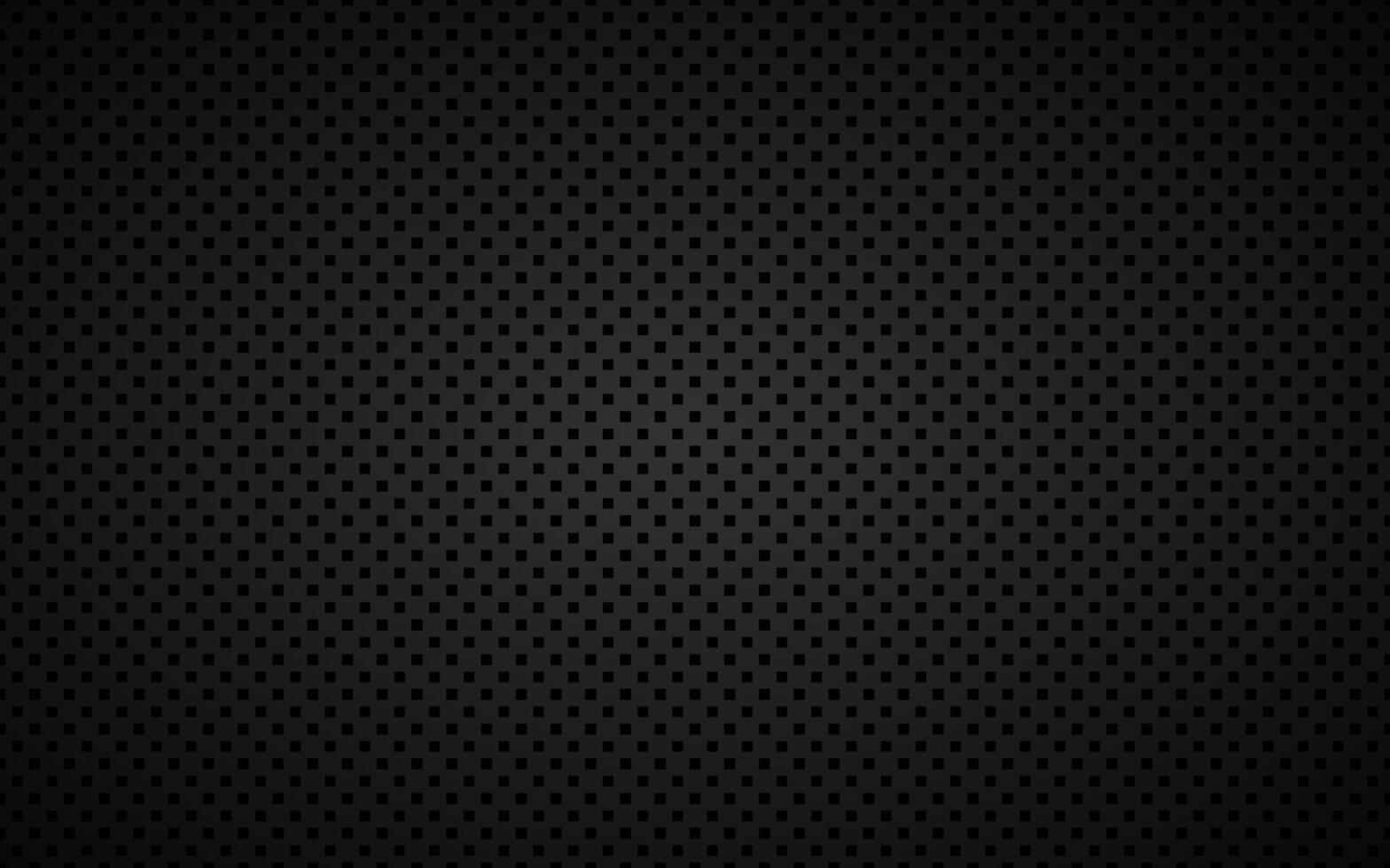 Geometric perforated square background, abstract black metallic square background, carbon kevlar texture, simple illustration vector