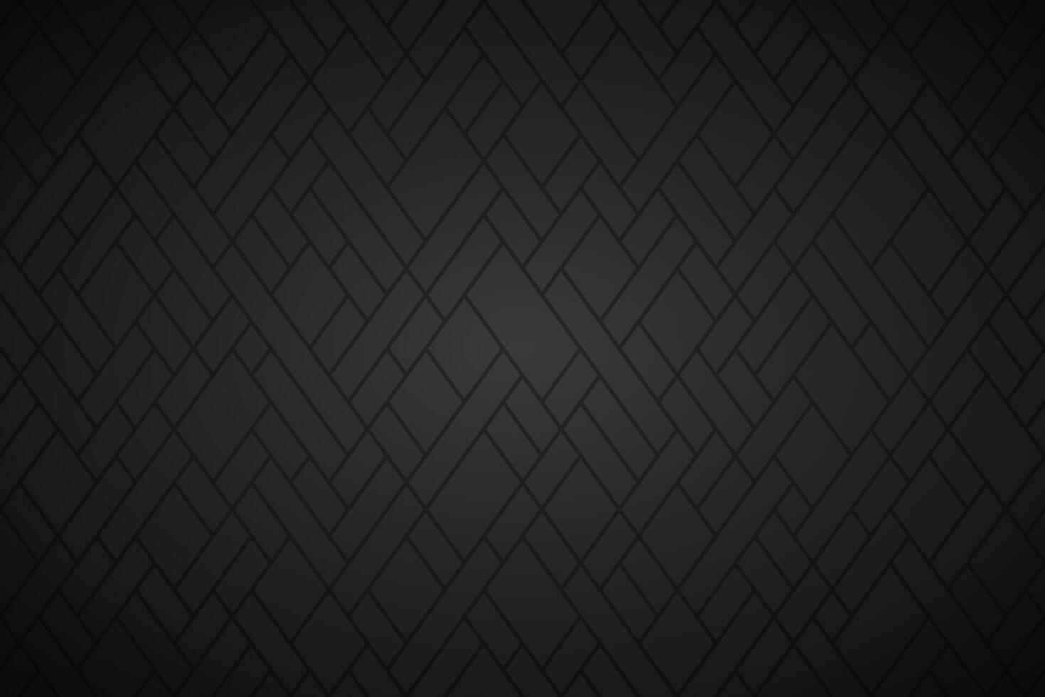 Modern geometric pattern with black grid, stripes and lines, abstract black and grey background, luxury design, simple illustration vector