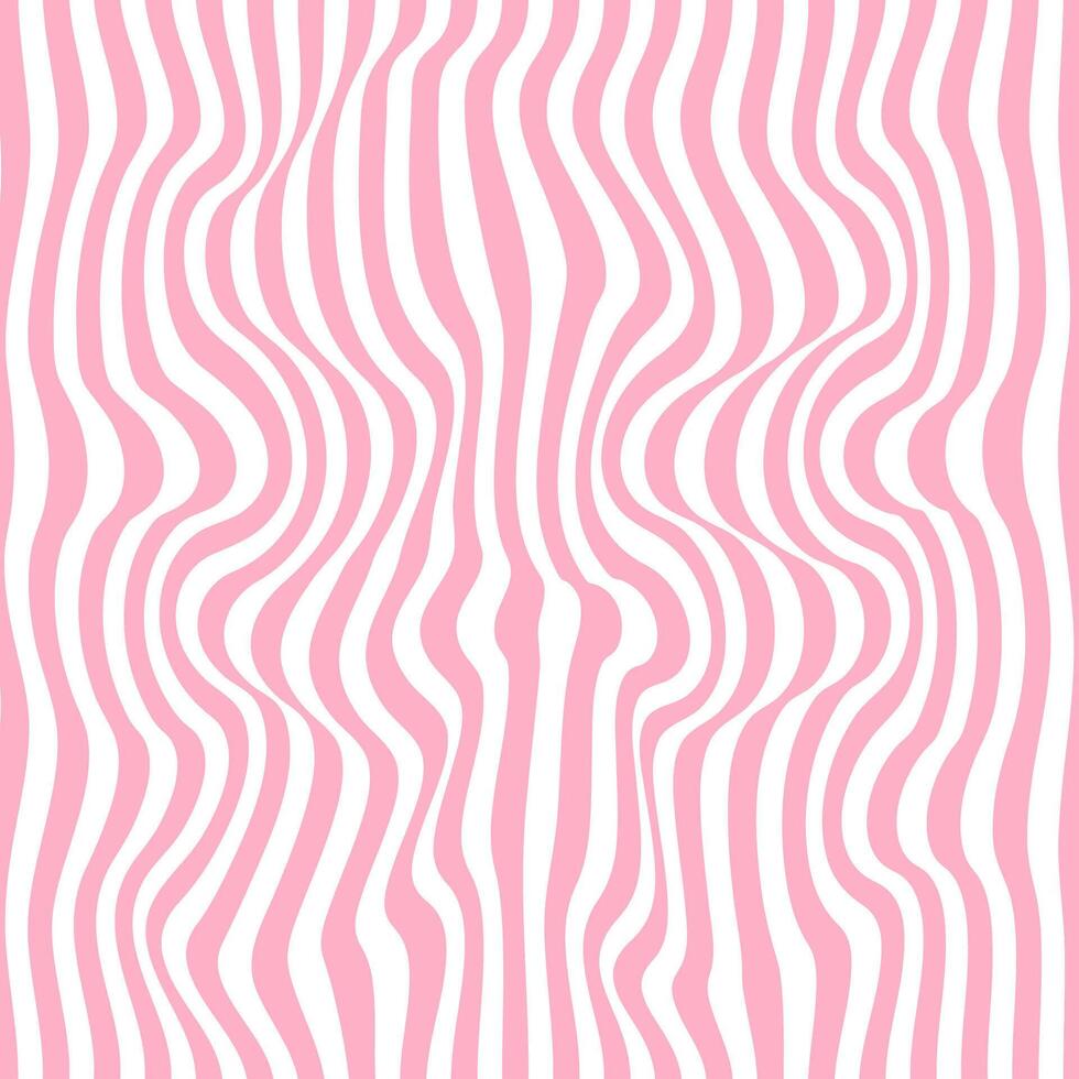 Seamless pattern with stripes on a white background. Monochrome illustration in the retro style of the 90s vector