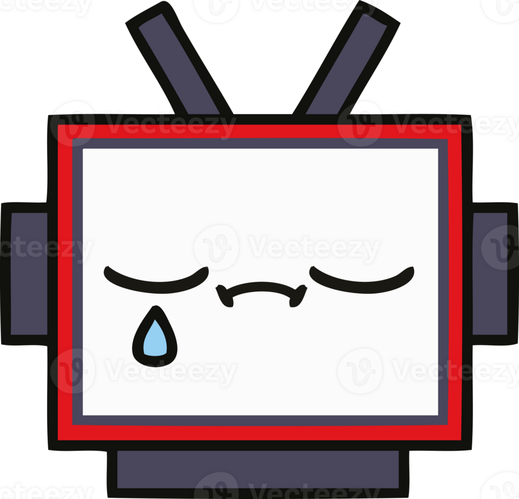 cute cartoon of a robot head png