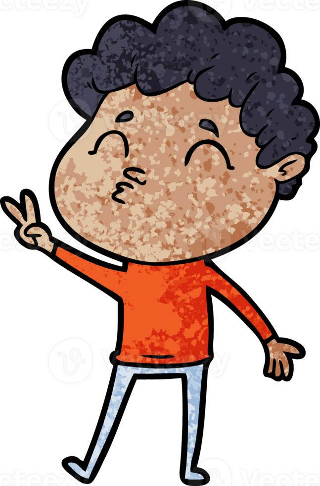 cartoon man pouting png