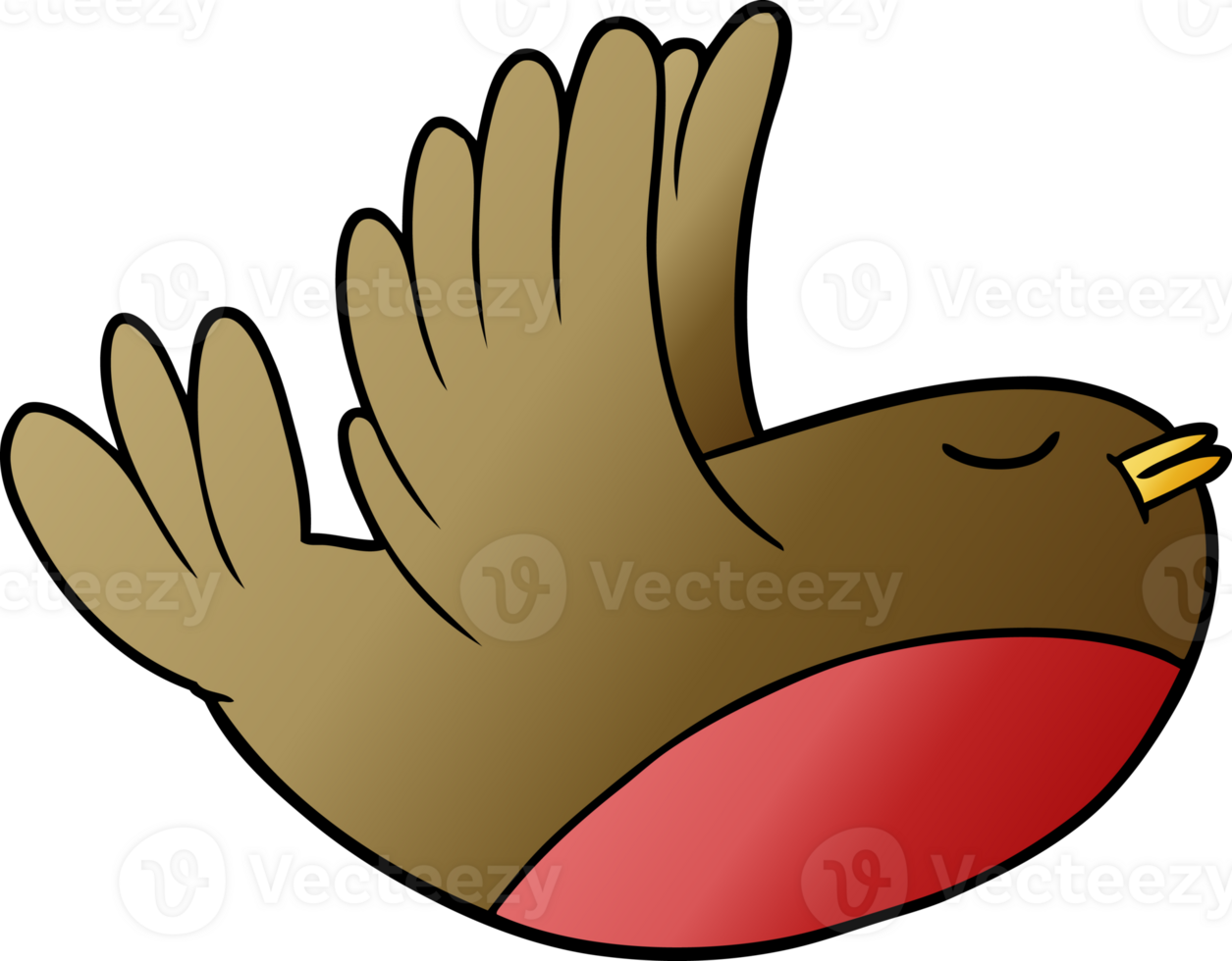 cartoon flying robin png