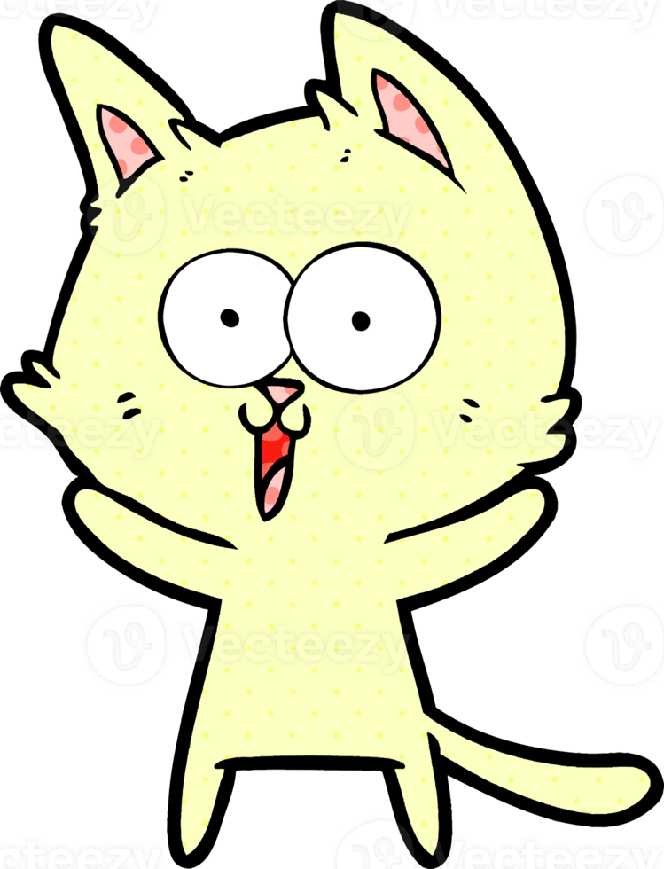 funny cartoon cat png