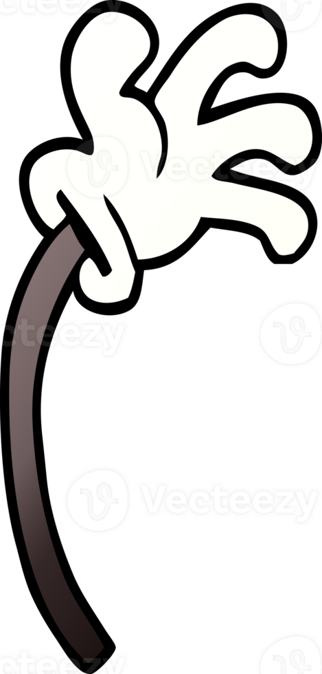 cartoon doodle of a hand gesture png