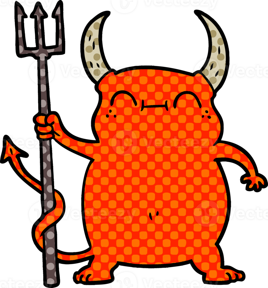 cartoon little devil png