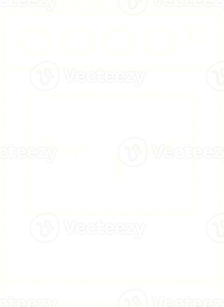Oven Chalk Drawing png