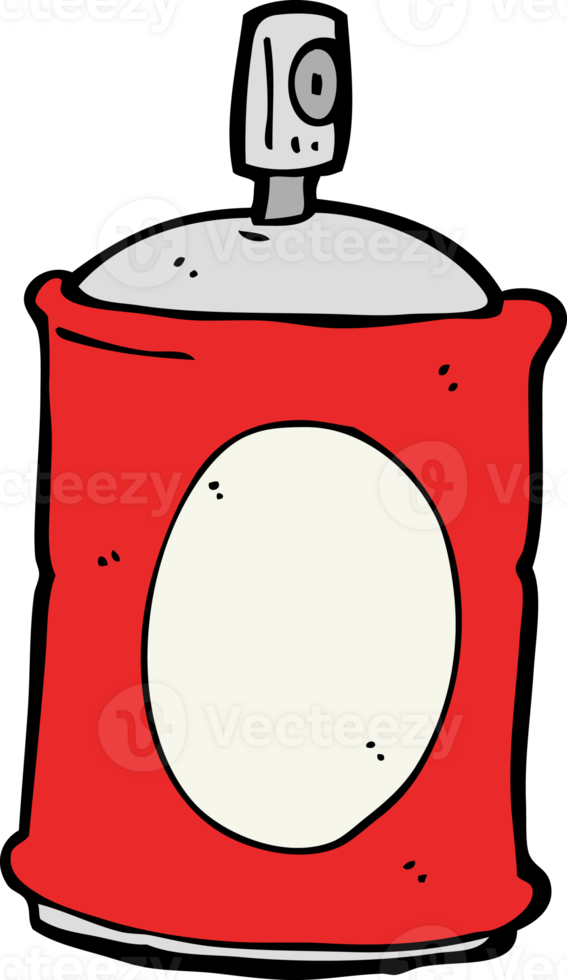 cartoon spray can png