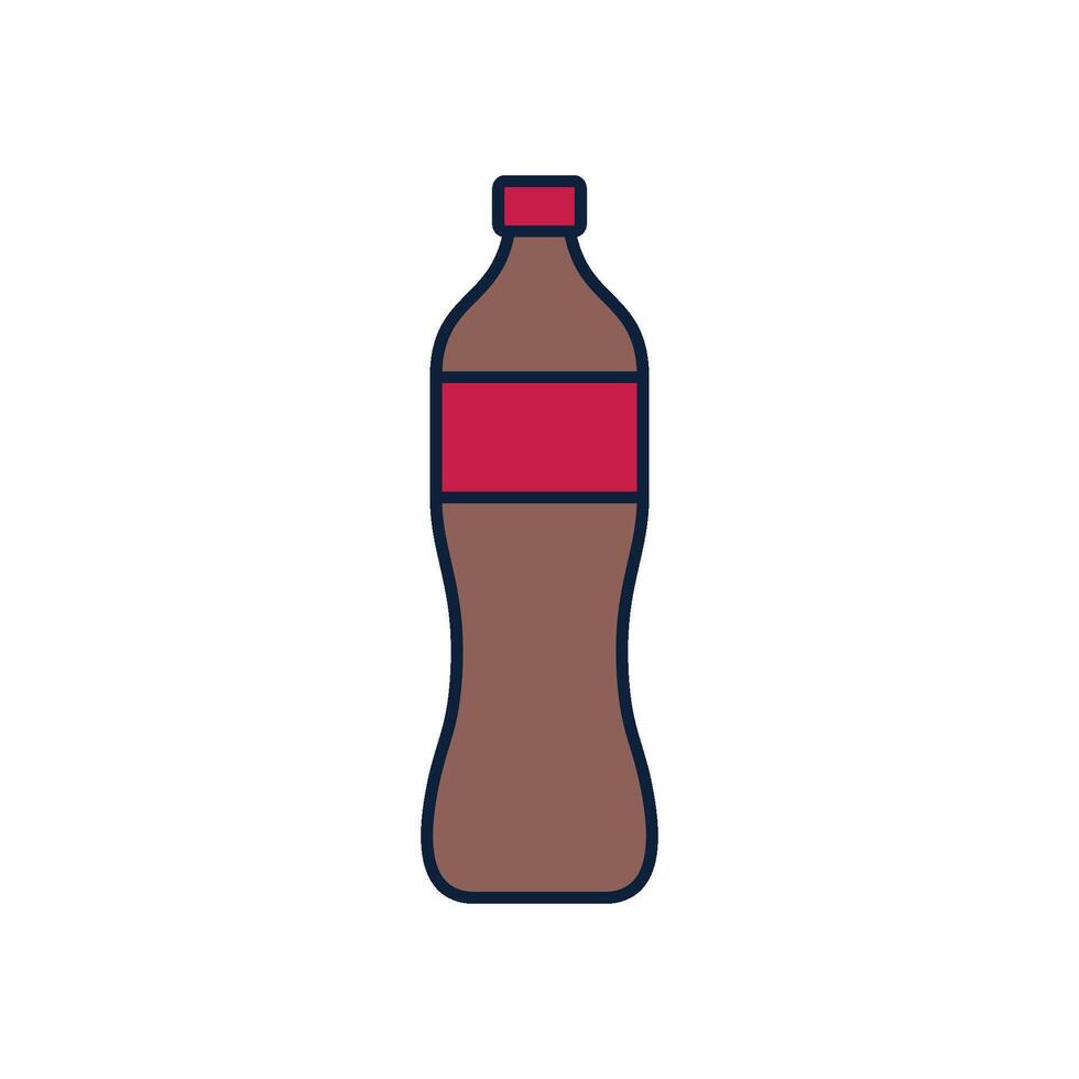 Bottle Icon Template Illustration Design vector