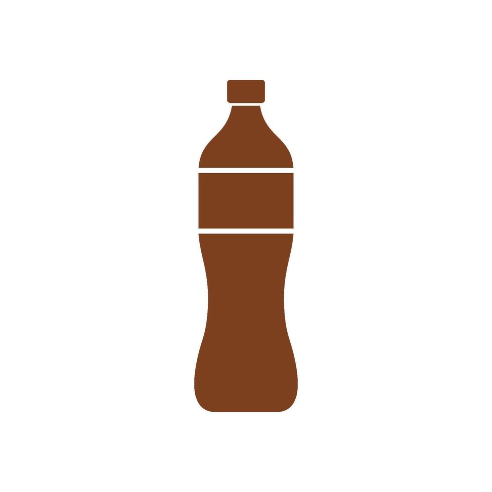 Bottle Icon Template Illustration Design vector