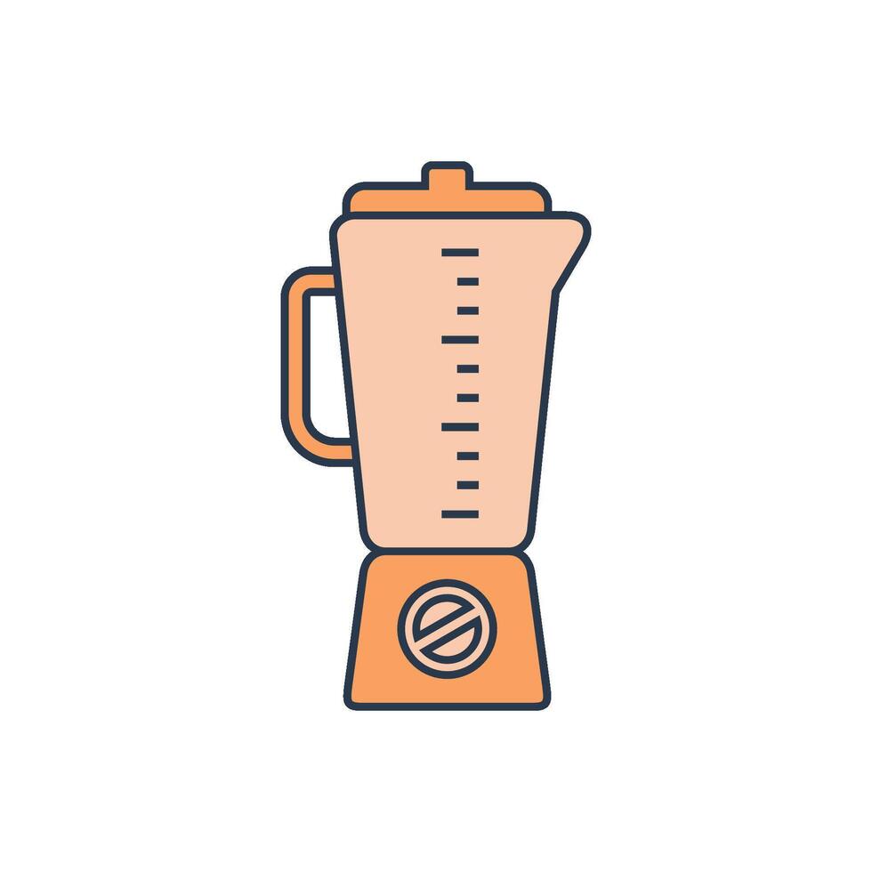 Blender Icon Template Illustration Design vector
