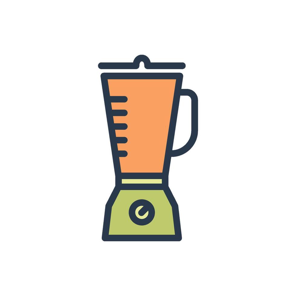 Blender Icon Template Illustration Design vector