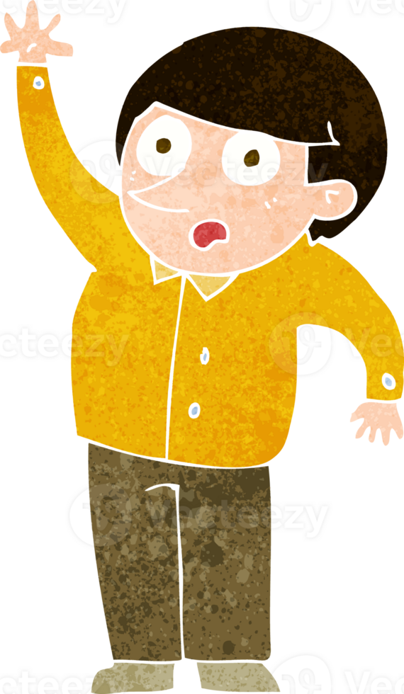 cartoon man asking question png