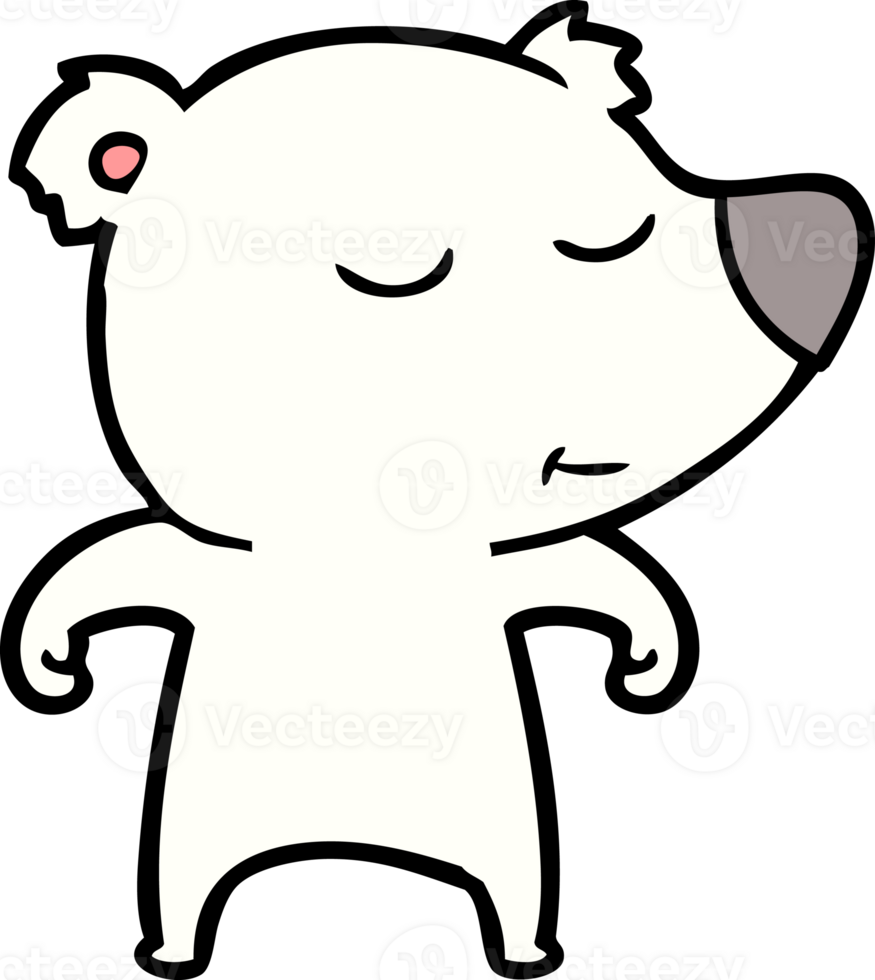 polar bear cartoon png