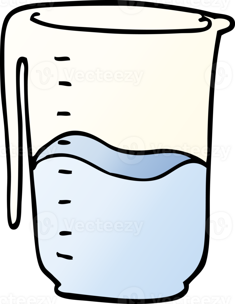 cartoon doodle jug png
