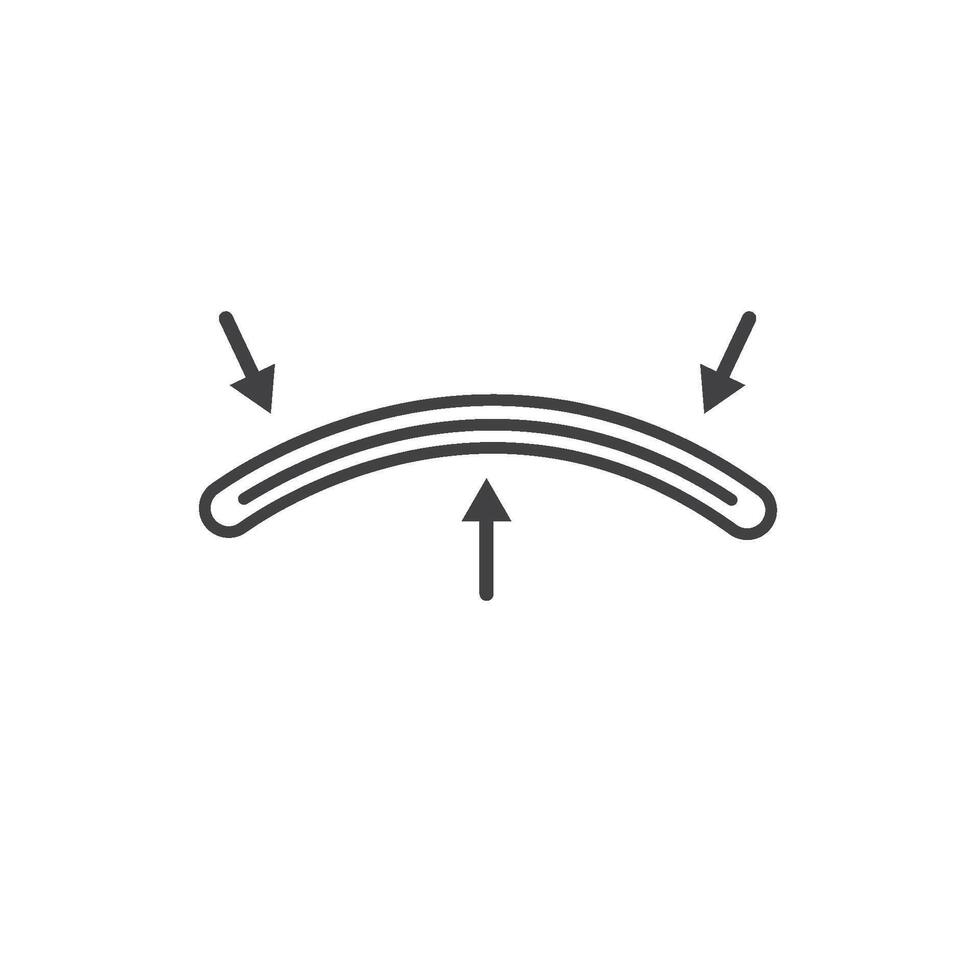 flexible icon element design template vector