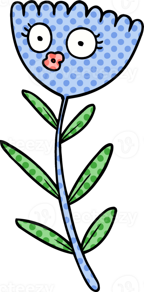 cartoon flower dancing png