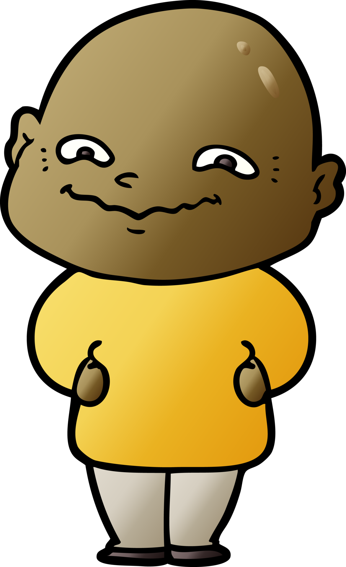 cartoon creepy guy 45265913 PNG