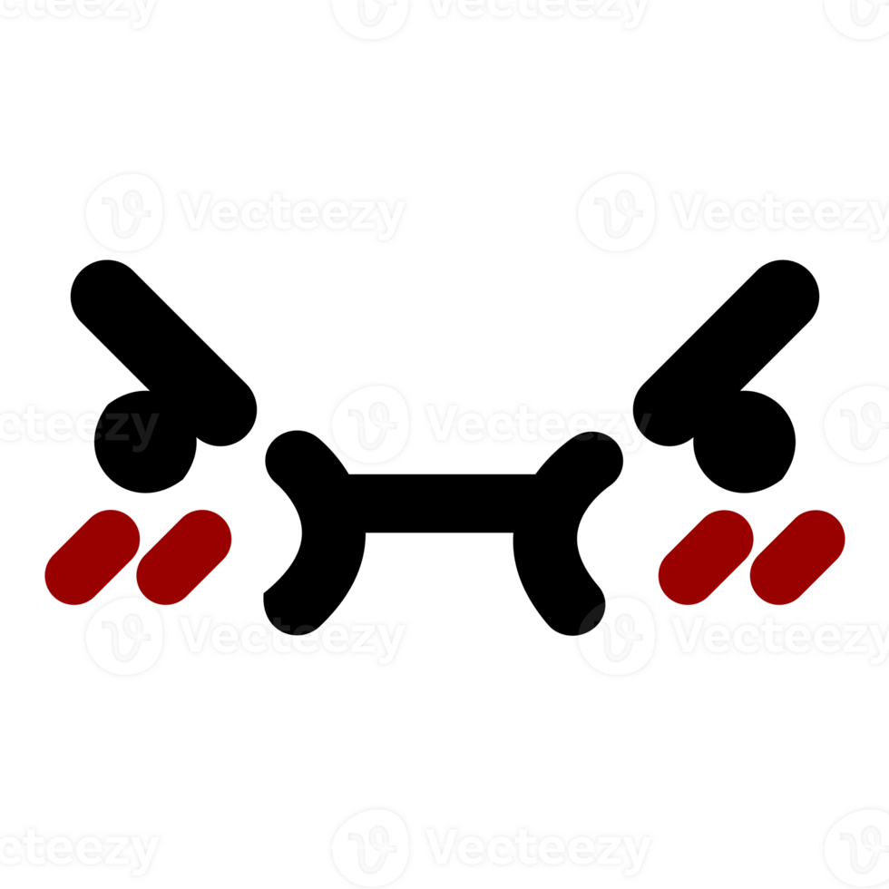 mean face icon png