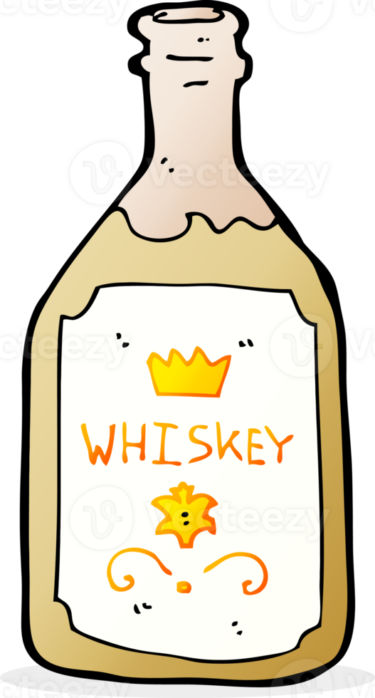 cartoon whiskey bottle png