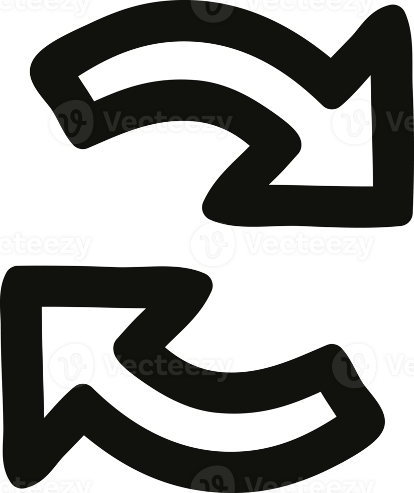 recycling arrow icon symbol png