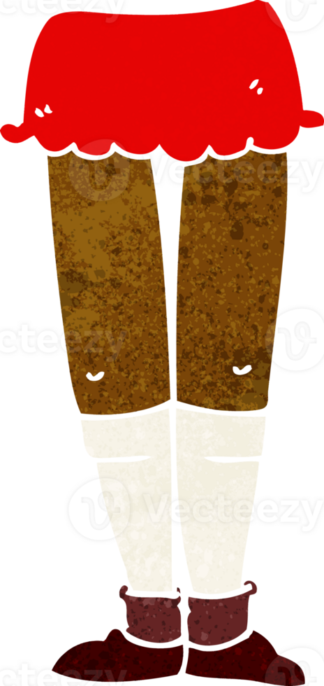 cartoon female legs png