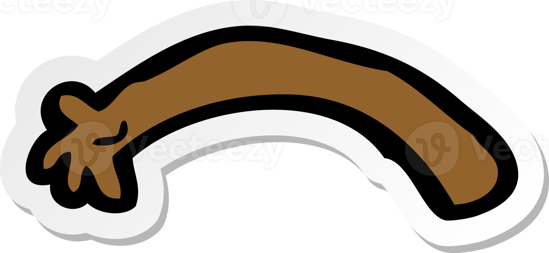 sticker of a cartoon arm png