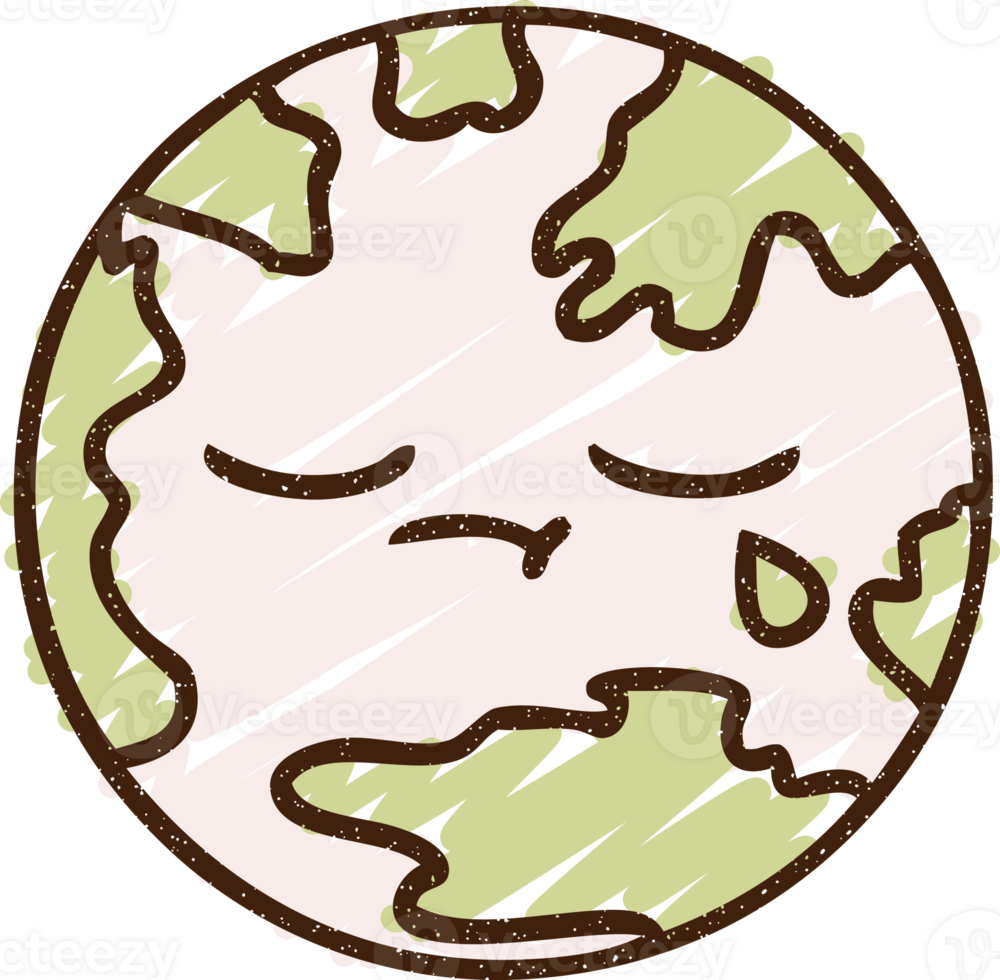 World Chalk Drawing png