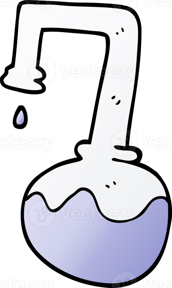 cartoon doodle science experiment png