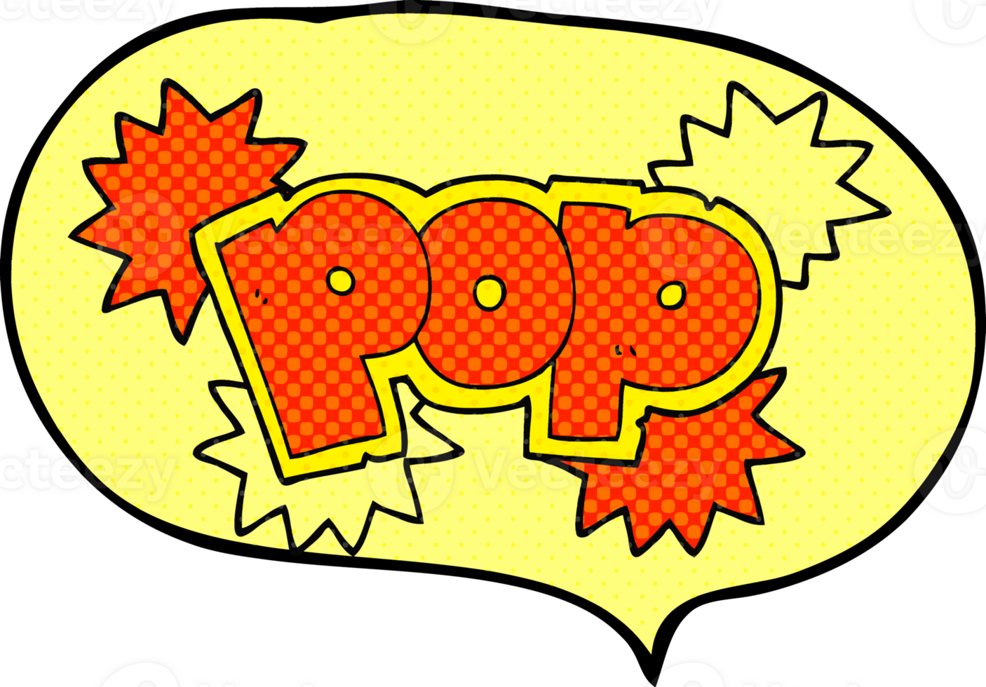 comic book speech bubble cartoon pop explosion symbol png