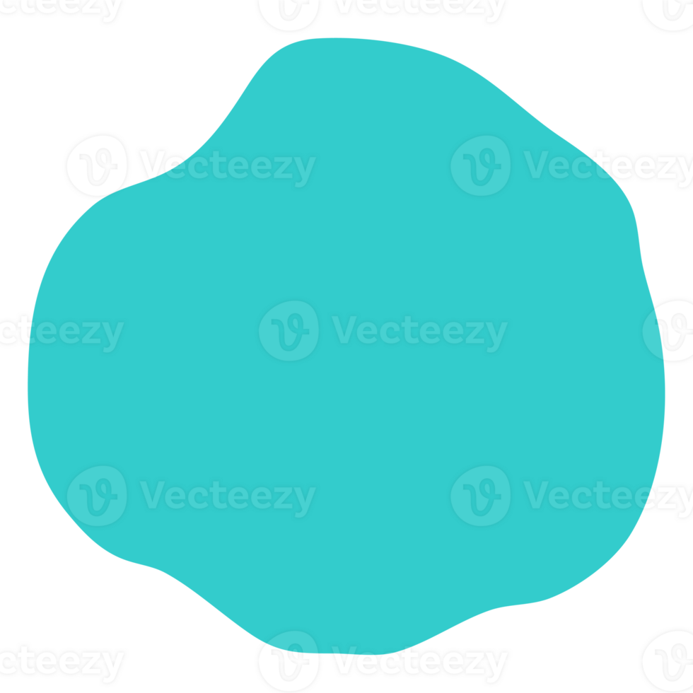 expressive shape blob png