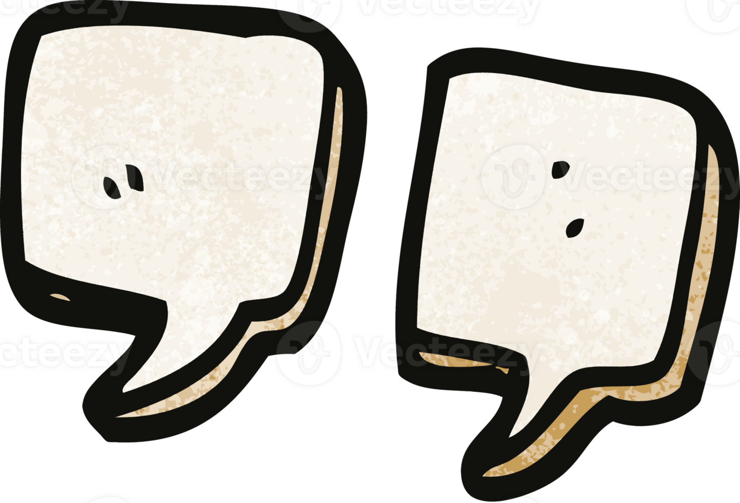cartoon doodle quotation marks png