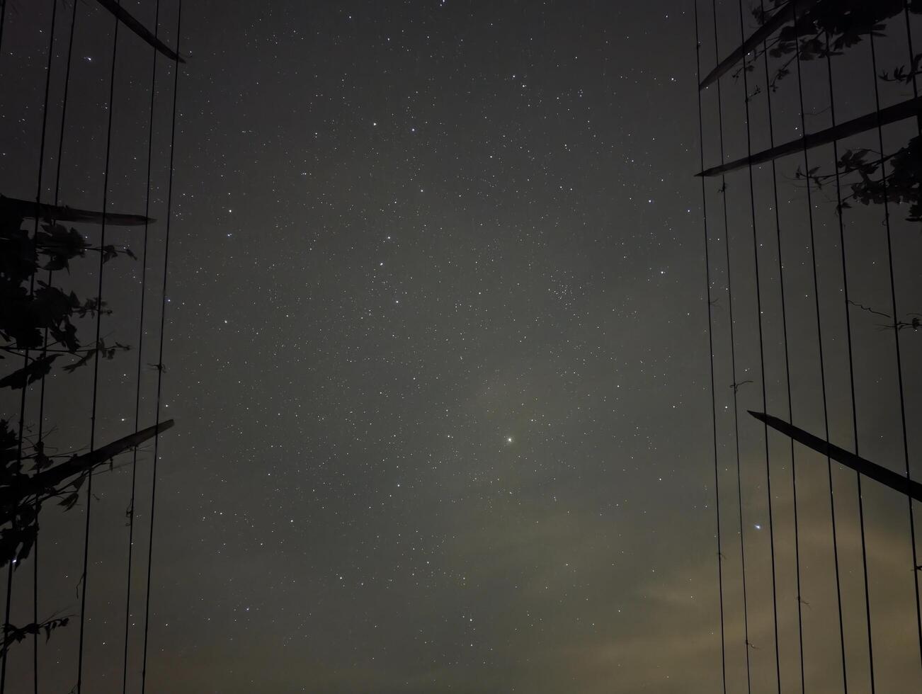 noche cielo, estrellas, universo fondo, astrofotografía, cosmos fondo de pantalla, lechoso camino y planetas a klenice, Croacia, hrvatsko Zagorje foto