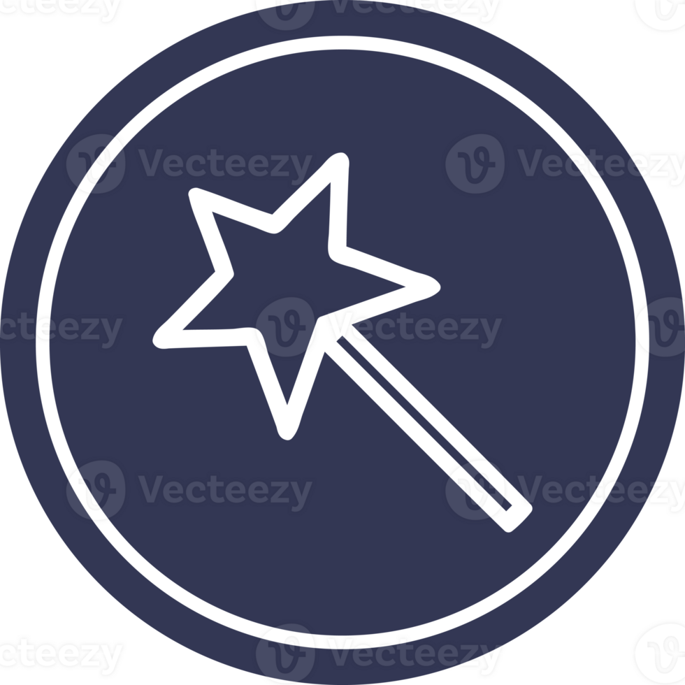 magic wand circular icon png