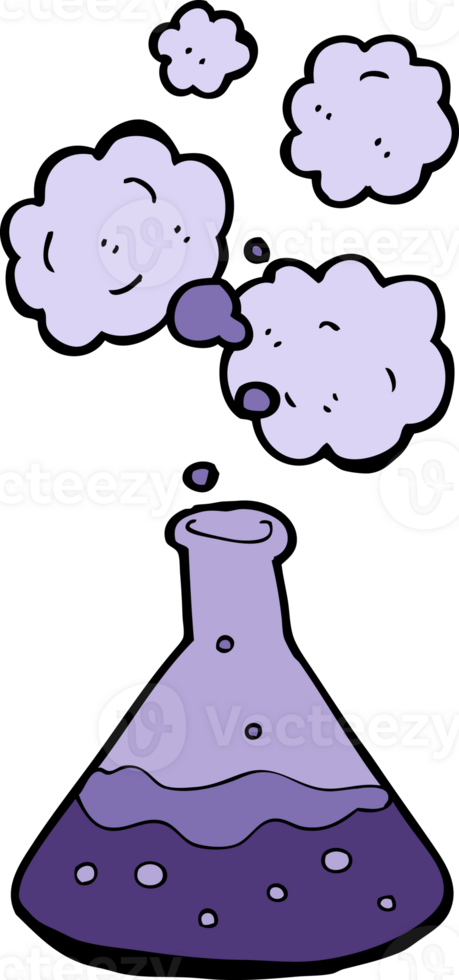cartoon science chemicals png