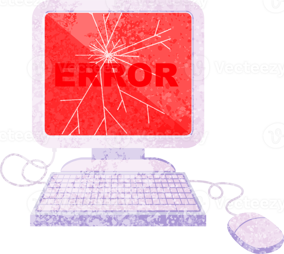 broken computer graphic icon png