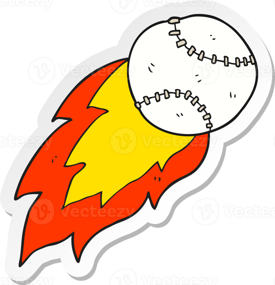 sticker of a cartoon sports ball png