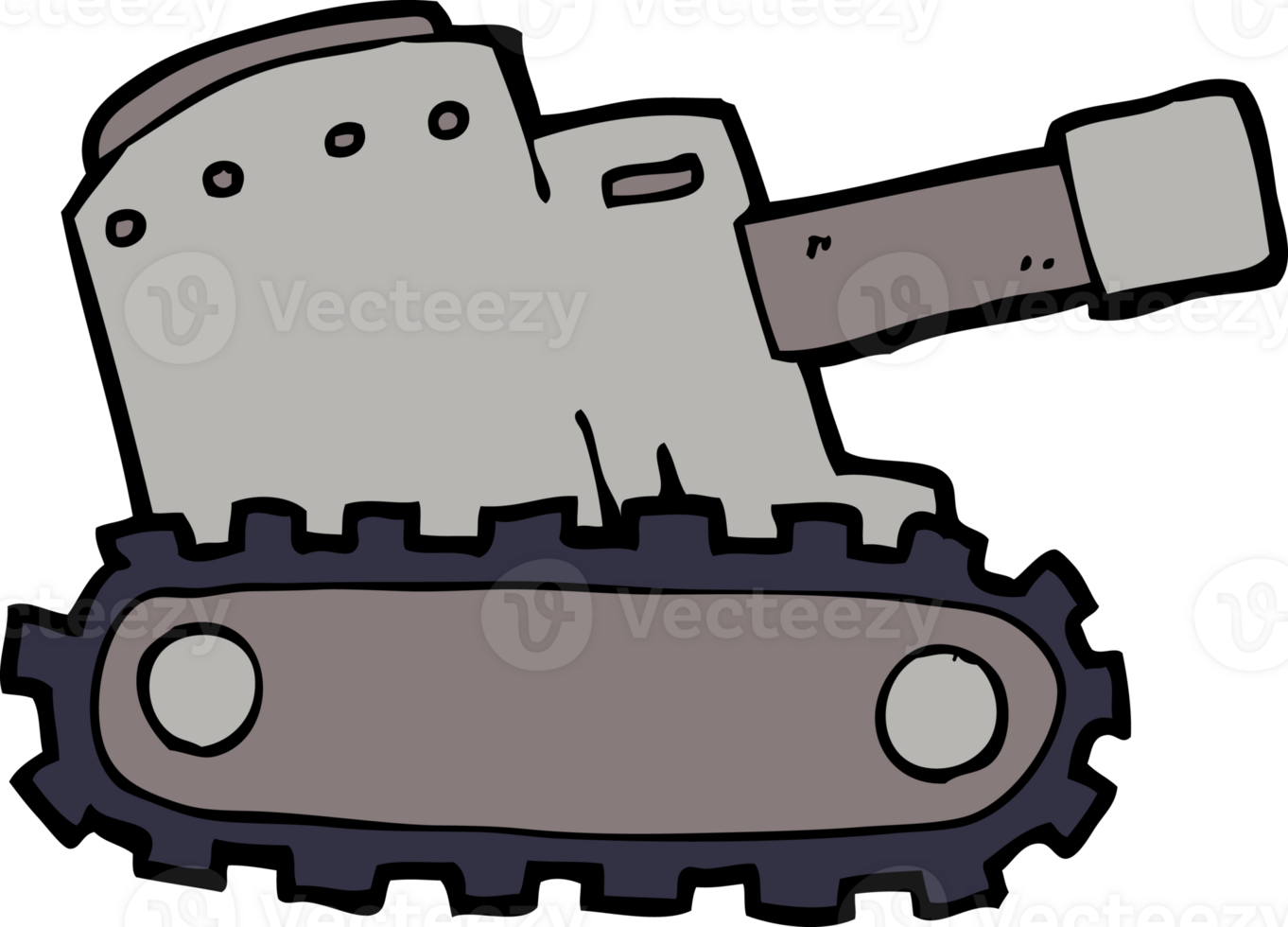 tecknad serie armén tank png