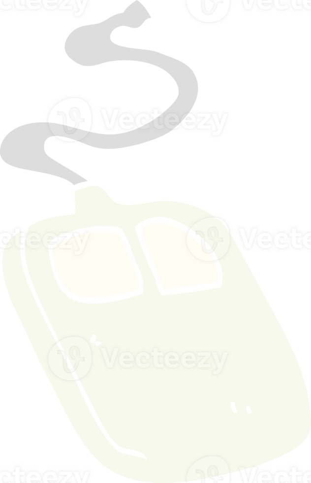 cartoon doodle old computer mouse png