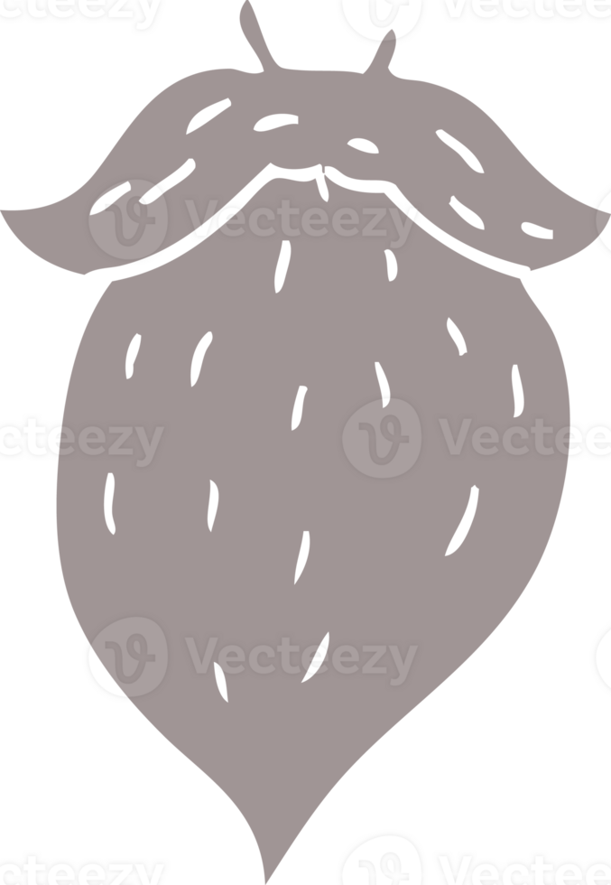 cartoon doodle beard png