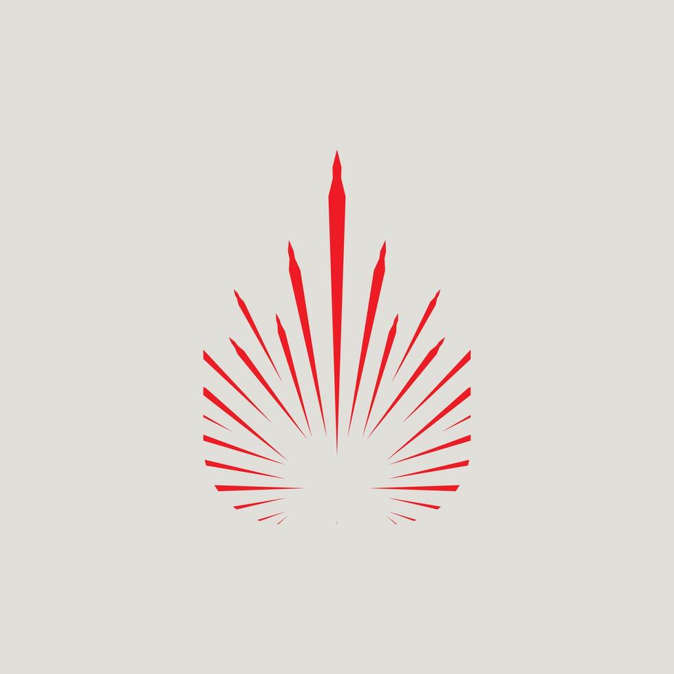 Frame art line abstract logo graphic illustration vector