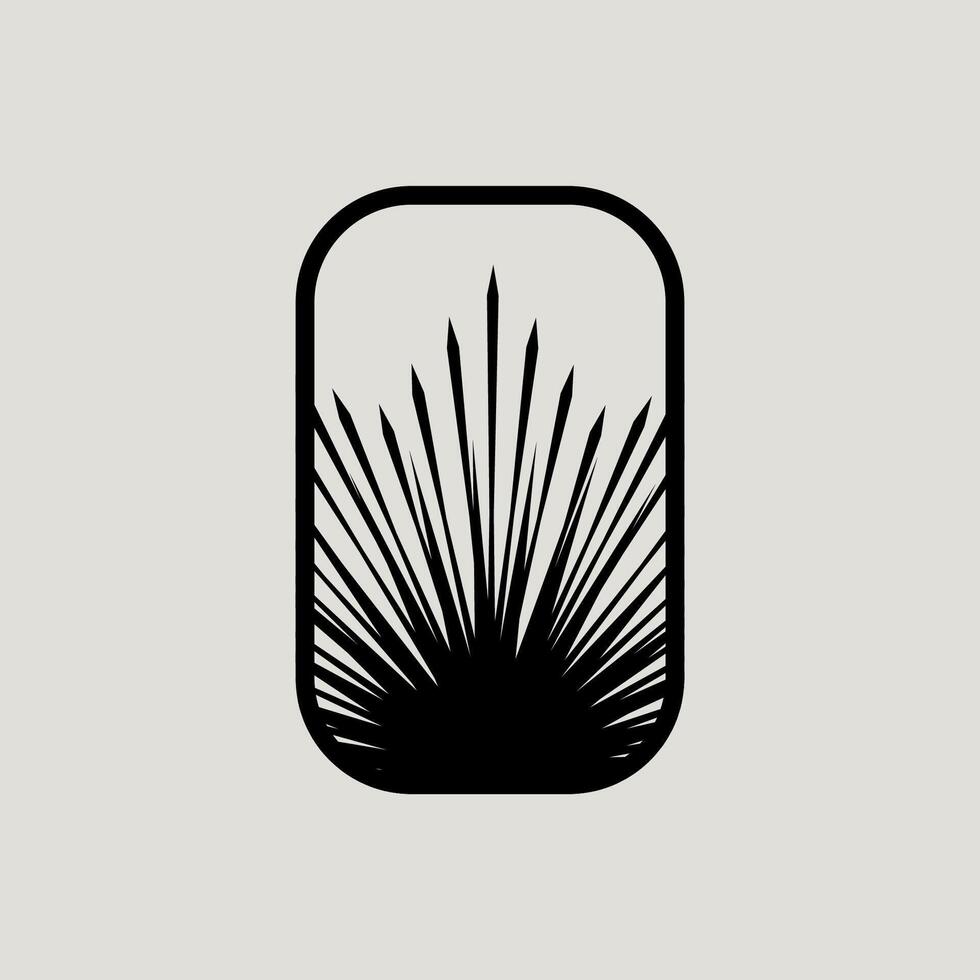 Frame art line abstract logo graphic illustration vector