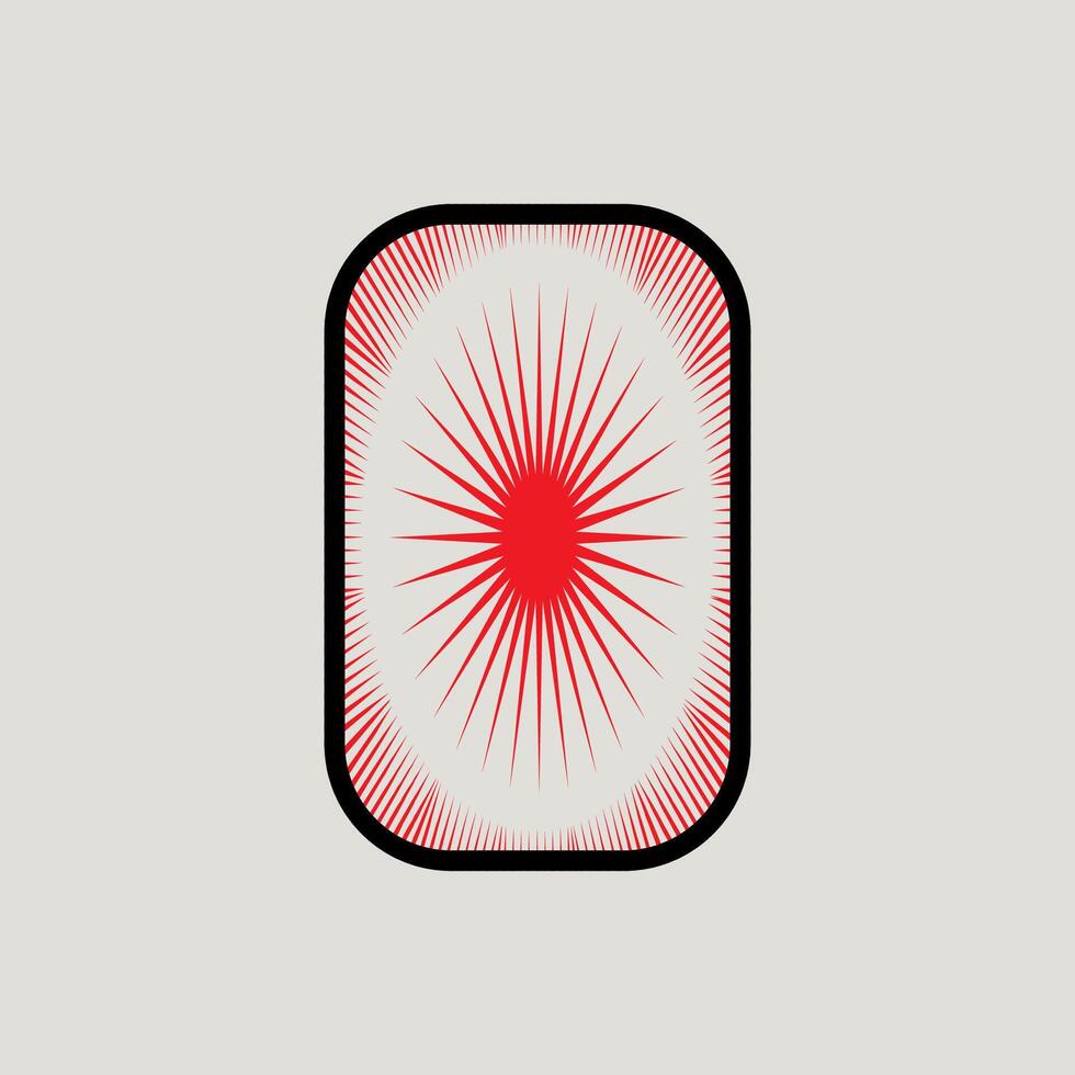 Frame art line abstract logo graphic illustration vector